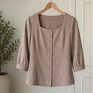 Taupe Cami Blouse